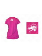 AKCIÓ! Agár ’Be the change!’ női rózsaszín póló 