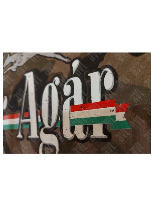 Magyar agár terepmintás női póló