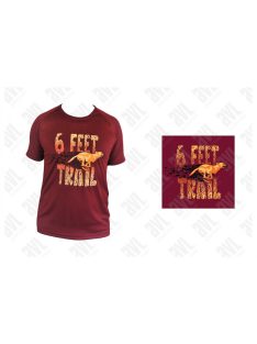 Kutyás ’6feet trail’ unisex technikai póló 