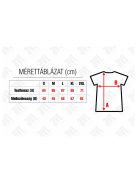 Vizslafej mintás terracotta női póló