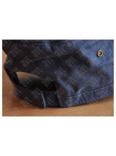 Agár military sapka farmerkék 