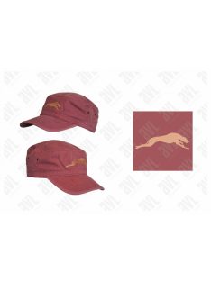 Agár military sapka téglaszínű