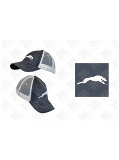 Agár sötétszürke trucker sapka 