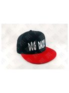 Dog Daddy hímzett fekete-piros snapback sapka