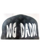 Dog Daddy hímzett fekete-piros snapback sapka