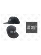 Dog Daddy hímzett szürke snapback sapka