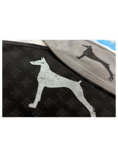 Doberman mintás textil szájmaszk