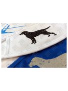 Labrador mintás textil szájmaszk