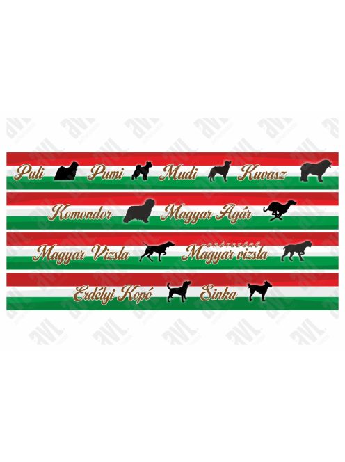 Új magyar kutyafajták nyakpánt