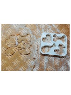 4 db-os kutyakeksz forma - sütőtökös recepttel