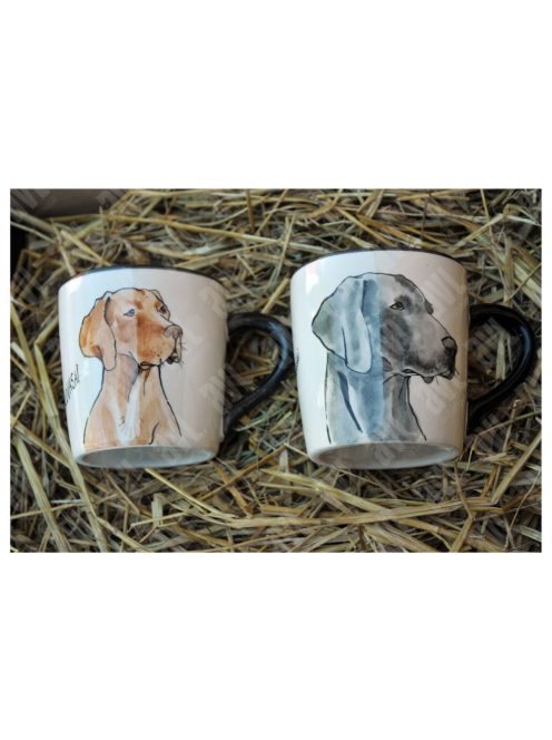 Weimari vizsla bögre 